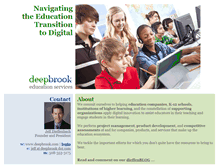 Tablet Screenshot of deepbrook.com